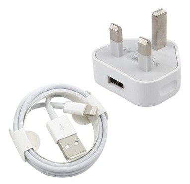 664c5e638bccd7891d7295c38c19f727.jpg MFI Certified Apple iPhone 5W USB Power UK 3Pin Adapter Charger with FREE Fast DATA Cable Adapter For iPhone 6 7 8 Plus X XR XS XS MAX Charger