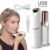 USB Rechargeable Facial Trimmer 18k Gold Plated Frt Finishing Touch Flawlbss or Flawless Hair Remover Machine