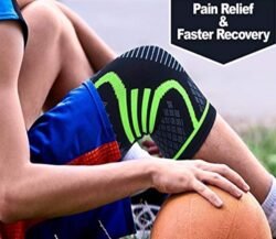 Knee Compression LuTing Sleeve [slsb] for Men & Women free size - Knee Brace Support for Running, Jogging, Sports, Joint Pain Relief, Arthritis & Injury Recovery