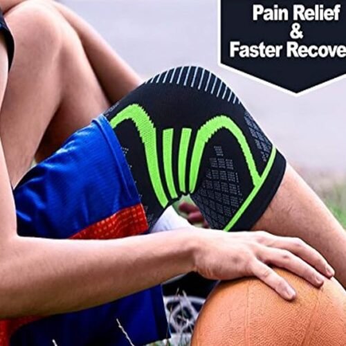 Knee Compression LuTing Sleeve [slsb] for Men & Women free size - Knee Brace Support for Running, Jogging, Sports, Joint Pain Relief, Arthritis & Injury Recovery
