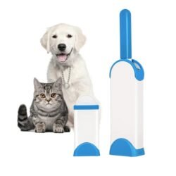 Reusable Pet (prrc) Fur Hair Remover with Self-Cleaning Base | Double Sided Pet Hair Magic Cleaner Remover for Home Furniture, Clothing, Carpets Linen, Pillows and Car Seats