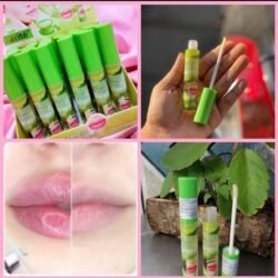 Natural Aloe Vera Magic Pink Mlgs Super Stain Lip Tint Colour Lip Gloss Combines Natural and Advanced Ingredients to Plump Lips