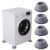 6857108280dc1ecbb16371231e4cb292.jpg 4 pcs Anti-Vibration (AVWP) Pads for Washing Machine, Non-Slip Rubber Foot Pads