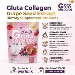 68c21a83fee0485df8516284fffec404.jpg GLUTA Whi tening Collagen Grape Seed Drinking Powder Extract Dietary Supplement mgcg