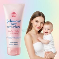 693c40dbcbac39617af8af5a1618f4d5.jpg Johnson's Baby Soft Cream For Perfect Baby Soft Skin 100ml Made in FRANCE (jbsc)