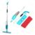 Healthy Spray Mop – Floor (hsmc) Mop with Removable Washable Cleaning Pad and Integrated Healthy Spray Mechanism (Random Color)