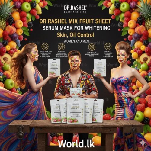 6a1d02e0a9d22d96288acd38b231056d.jpg Dr Rashel Mix Fruit Sheet Mask with Serum Brightening and Whitreening mfsm Mask for Women and Men Deep Hydration and Moisturization