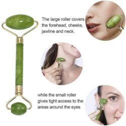 6a53aa0bffc2426804714175c6d1077d.jpg NATURAL REAL STONE Guasha Facial Jade ngfJ Roller Face and body Massage Tool