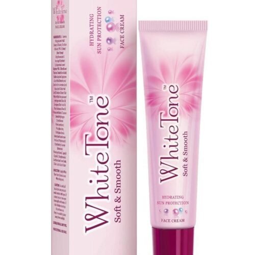 WHITE Tone Soft & Smooth Hydrating WHITENING FACE CREAM Sun Protection (wts)