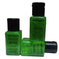 Herbal Natural WHITENING Aha KOJIC Acid Ags Mini WHITE Multi Alpha Hydroxy Acids WHITE Body Gel Green Serum with Arbutin Original THAILAND 30 Ml