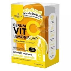VITAMIN C LEMON Body and Face Serum Soap THAILAND Precious Skin Pstc 70g