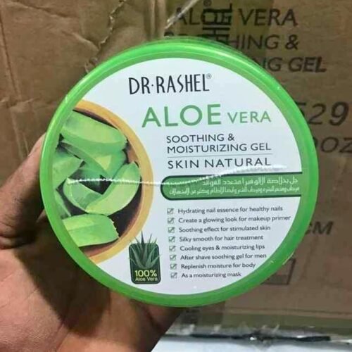 6ea7a588afa913af307dc7d51bed85c7.jpg DR RASHEL Natural ALOE VERA Soothing Moisturizing Gel For Natural Skin 300g Anti-Acne, Anti-Dark Spots (Dnas)
