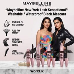 Maybelline New York Lash Sensational® Washable / Waterproof Mls Black Mascara