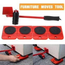 5pc/set Heavy Furniture Moving Tool ( fmh )1 Transport Lifter Shifter Sofa Refrigerator Washing Machine Wheels Slider Roller Mover Device