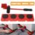 5pc/set Heavy Furniture Moving Tool ( fmh )1 Transport Lifter Shifter Sofa Refrigerator Washing Machine Wheels Slider Roller Mover Device
