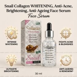 6f9058a8c702cc395588e72b2cd25969.jpg Snail Collagen WHITENING, Swfs Anti-Acne, Brightening, Anti-Ageing Face Serum
