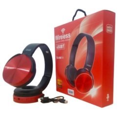 HD 450BT Stereo High-quality wireless Bluetooth Headset support 3.5 mm jack with FM and SD Card Slot (450BT)