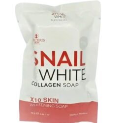 7103ed9d29912c2a88067e2b122dbecf.jpg Snail Body coll White Collagen Soap by Precious x10 Skin Thailand 70g