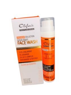 OLIFAIR lrm Premium Collection Serum Boost Face Wash Glows & Hydrates 50ml