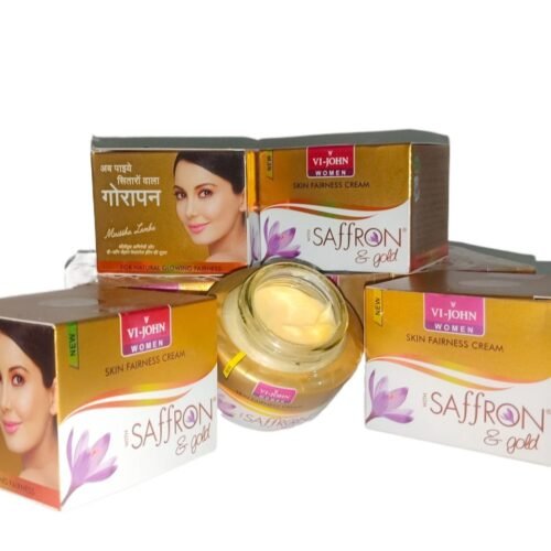 7179772934406e621416f177933ee497.jpg Mulberry Extracts Fairness CREAM All Type Skin VI JOHN Advanced Saffron Gold (vjsg) 50g