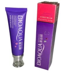 71d0f5fe5797c0e1598f87067a082cf9.jpg ORIGINAL bio aqua holograme sticker attached BIOAQUA nenhong pink / purple magic CREAM - 30g improves skin tone and moisturizes it. Natural beauty skin care flower.