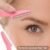3 Pcs Tinkle Eyebrow Razor Set, Hair Trimmer ter Shaver and Tough up Tool, Facial Razor with Safety Cover