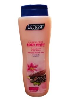 747aeda84d15545b3a6efc5eaa5cc3a8.jpg La Fresh Smooth & soft (lclb) Luxurious Creme Body Wash Cocoabutter & Lily Flower 500ml