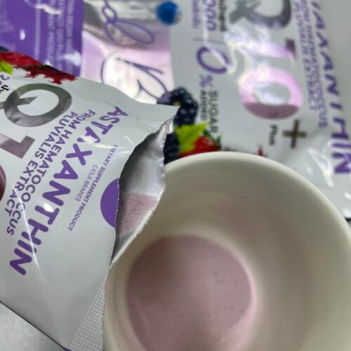 DRINKING  Mixed Berry WHITENING Powder 200000 JOJI Secret  joq1 Young Astaxanthin Q10 Plus  Made in THAILAND