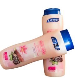 77126bac27355e44ad57e743501d68eb.jpg La Fresh Smooth & soft (lclb) Luxurious Creme Body Wash Cocoabutter & Lily Flower 500ml