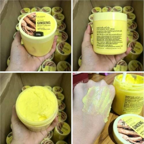 Paradise Active Ginseng Extra Body WHITENING CREAM 250g pgwc Made in THAILAND