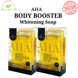 780c5f1605b10e4c138174431ae01b36.png 100% Authentic Precious Skin Aha Body Booster ahb0 SOAP, 80g Natural Fruit Acid WHITENING THAILAND