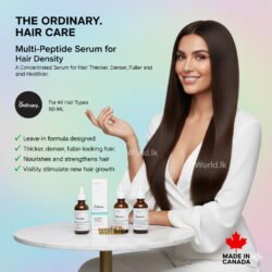 The Ordinary Hair Care Multi- Peptide Serum 60 ML (Code  TOHC) for Hair Density A Concentrated Serum for Hair That Looks Thicker, Denser, Fuller and Healthier
