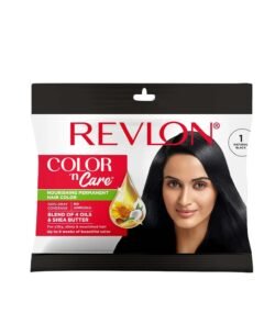 REVLON Color N Care [r1nb] Nourishing Permanent Hair Color Sachet - 1 Natural Black 30ml