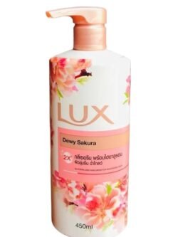 450ML LUX Shower CREAM [luds] Dewy Sakura Fragranced Floral 2X Moisturizing Body Wash
