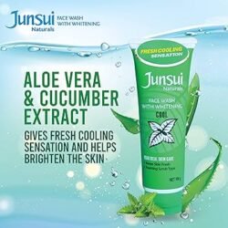 79a7c7905eb09932c83f545f5d02079d.jpg JUNSUI Natural Face Wash Cool jnfw 100g Whitening Fresh Cooling Sensation
