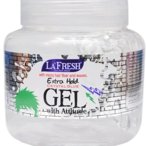 La Fresh Hair Gel Crystal (lfg) Glue Professional Styling Extra Hold Gel 300ml