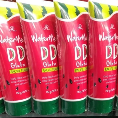 7b087d5d8f49726c435ac9a5d3fa6846.jpg Made in THAILAND AR ARON Watermelon (arwf) DD GLUTA Facial Foam / Face Wash 190g