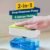 7d0157b3873842563dfbc8f7d135820e.jpg One Press Plastic Sds Sponge Holder Liquid Kitchen SOAP Dispenser