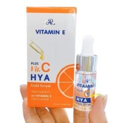 AR Vitamin E Plus [hyas] Vitamin C ARON HYA Gold WHITENING  Serum- 10ml Product of THAILAND