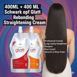 7fe838c0337820c5ee132623271c7399.jpg 400 ML+ 400 ML Glatt Hair Straightener Rebounding Strait Cream gl00 SALON PACK Professional Use Schwarzkopf