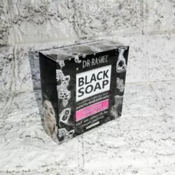 DR RASHEL COLLAGEN Charcoal Black SOAP Deep Cleansing Facial SOAP Tighten Pores, Acne & Oil Control (drcs)