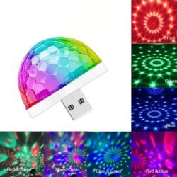 Party Disco Light USB LED Small Magic Ball 4W dlsm