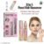 USB Rechargeable 2 in 1 Electric Eyebrow Trimmer, Facial Hair Remover Makeup Painless Mini Shaver Razors Portable (U2EE)