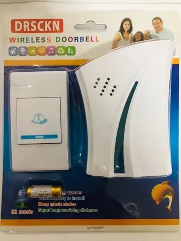Wireless Door Bell wdb for Home, Office, Shop Chime Multi Music Sound Choice from 32 Different Melody Music