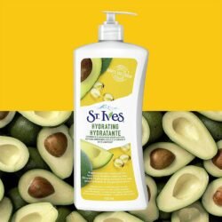 621 ML St Ives Hydrating Vitamin E & Avocado Body (SHVA) Lotion | Deep Moisture for Soft Skin
