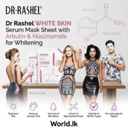 Dr Rashel WHITE SKIN Serum Mask Sheet With drwm With Arbutin & Niacinamide