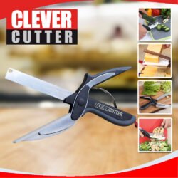 Food-Grade Clever Cutter, 2 In 1 Food Chopper, Knife and Chopping Board CCFC
