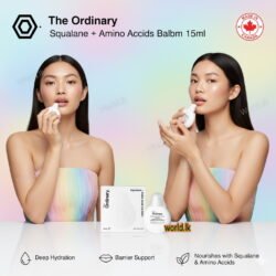 The Ordinary Squalane + Amino Acids Lip Balm  Made in Canada  (Code OSLB)