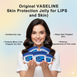 Original Jelly VASELINE LIPS and Skin balm for Skin Protection slcr (5.5g)