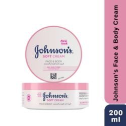 UPGRADED New Johnson's 24Hour jo4 Moisture Soft Cream Face & Body 200 ml